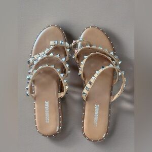 Studded sandals